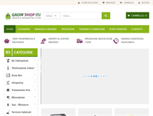Tablet Screenshot of grow-shop-italia.com